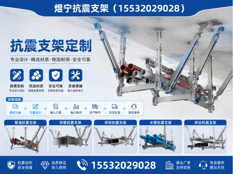 合肥煜宁抗震支架展示图